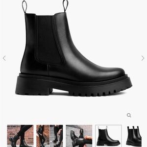 Thursday Boot Co Legend Chelsea Boot Black Leather Women’s Size 8.5 US